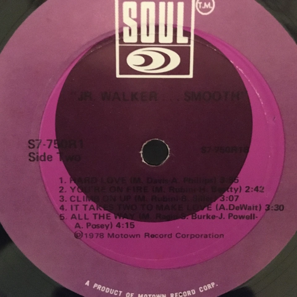JR   WALKER          LP     SMOOTH - Image 4 of 4