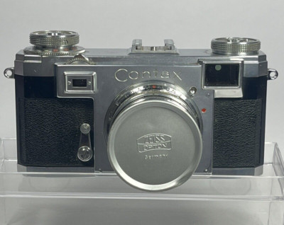 Contax Carl Zeiss Ikon Film Camera Sonnar 50mm 1:2 Lens From Japan Vintage Rare