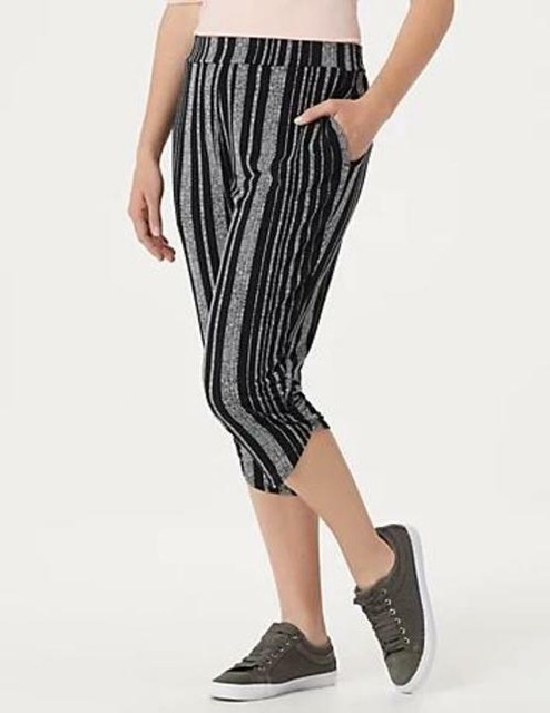 susan graver crop pants