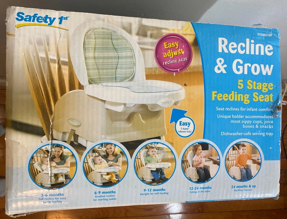 Asiento de alimentación Safety 1st Recline & Grow 5 etapas Foto 3 de 4