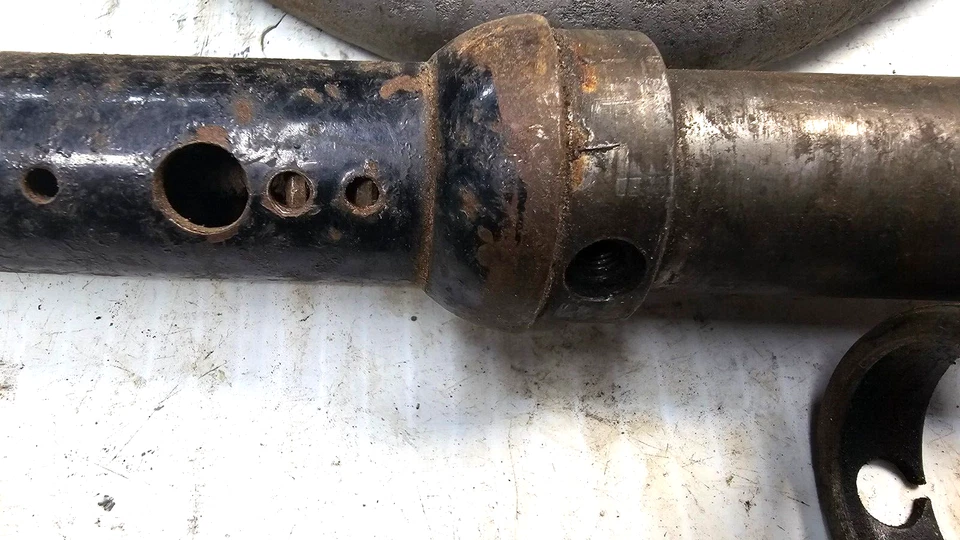 Manillar Springer OE 1949-1952 Harley Servicar G UL 45 EL Knucklehead FLH G034 Foto 4 de 4