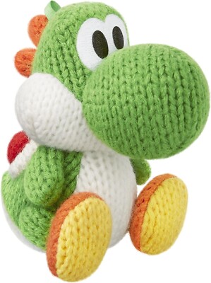 NINTENDO AMIIBO YARN YOSHI GRÜN NFC PORTAL SPIEL FIGUR WII U 2DS 3Ds