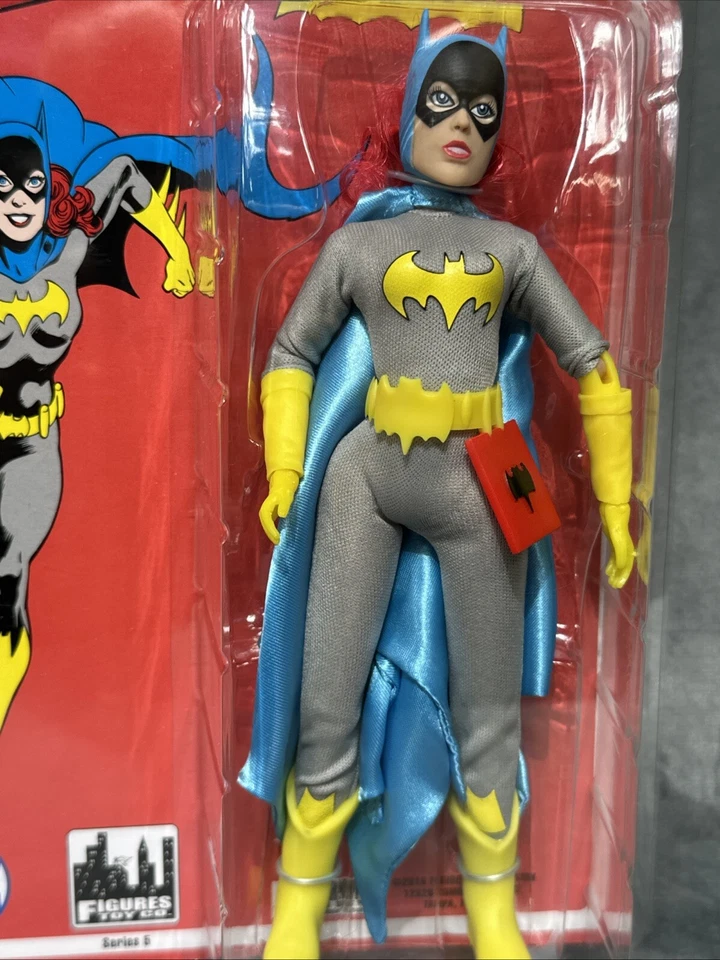 "Figura de Batman serie retro de 5 figuras de juguete de 8"" estilo retro Batgirl DC Comics nuevo en paquete" Foto 2 de 4