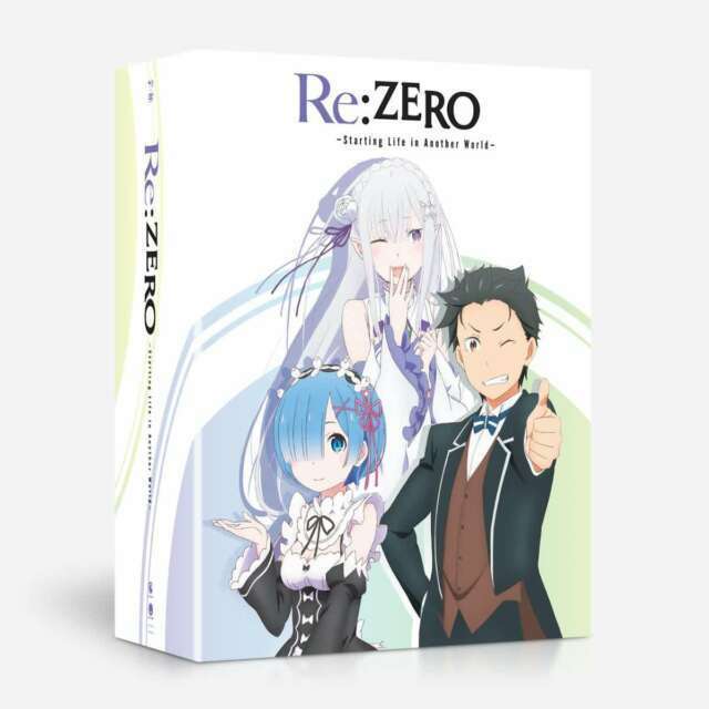 Re Zero Starting Life In Another World Limited Edition Blu Ray Anime Part 1 Set For Sale Online Ebay