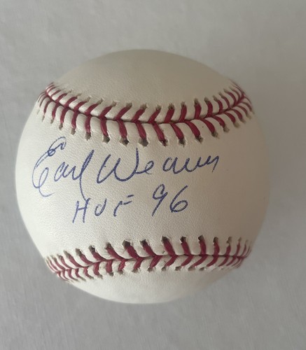 Earl Weaver "HOF 96" Inscribed Orioles Autographed Signed OML Baseball JSA COA