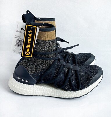 【NEW】adidas UltraBoost X Stella McCartney   Legend Blue Mid Sneakers Women s 5.5