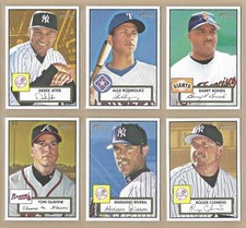 2001 TOPPS HERITAGE BLACK BACK #1-80 - PICK ANY - UPDATED 07/11/24
