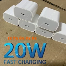 1-6X 20W USB Type C Wall Charger Power Adapter Fast Block Charging Brick Box LOT