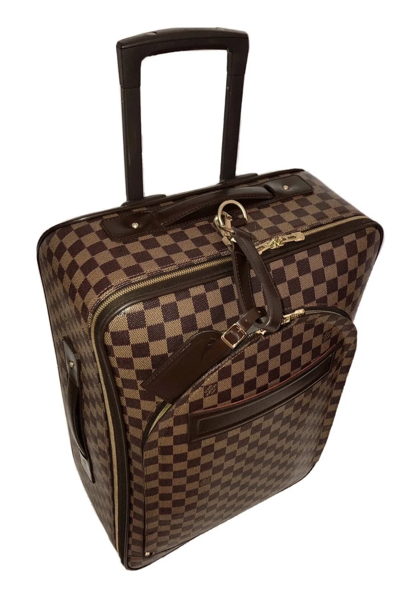 Louis Vuitton 55 Damier Ebene Carry On Luggage Travel Bag