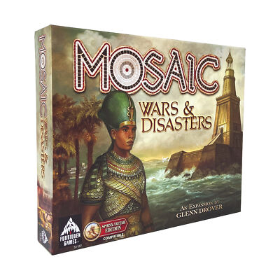 New - Forbidden Games Mosaic: Wars & Disasters Expansion - Sphinx/Retail Edition