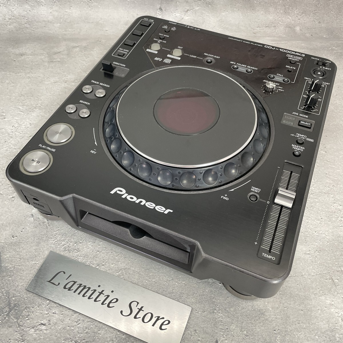 PIONEER CDJ コンパクトディスクプレーヤーCDJ-1000 Pioneer CDJ-1000 コンパクトディスクプレーヤー DJ向けCD