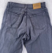 vintage CALVIN KLEIN EASY FIT GRAY JEANS MEN'S actual Size 34x36