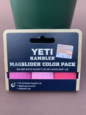 Yeti Rambler Magslider Harbor Pink, Power Pink, Prickly Pear Pink set of 3