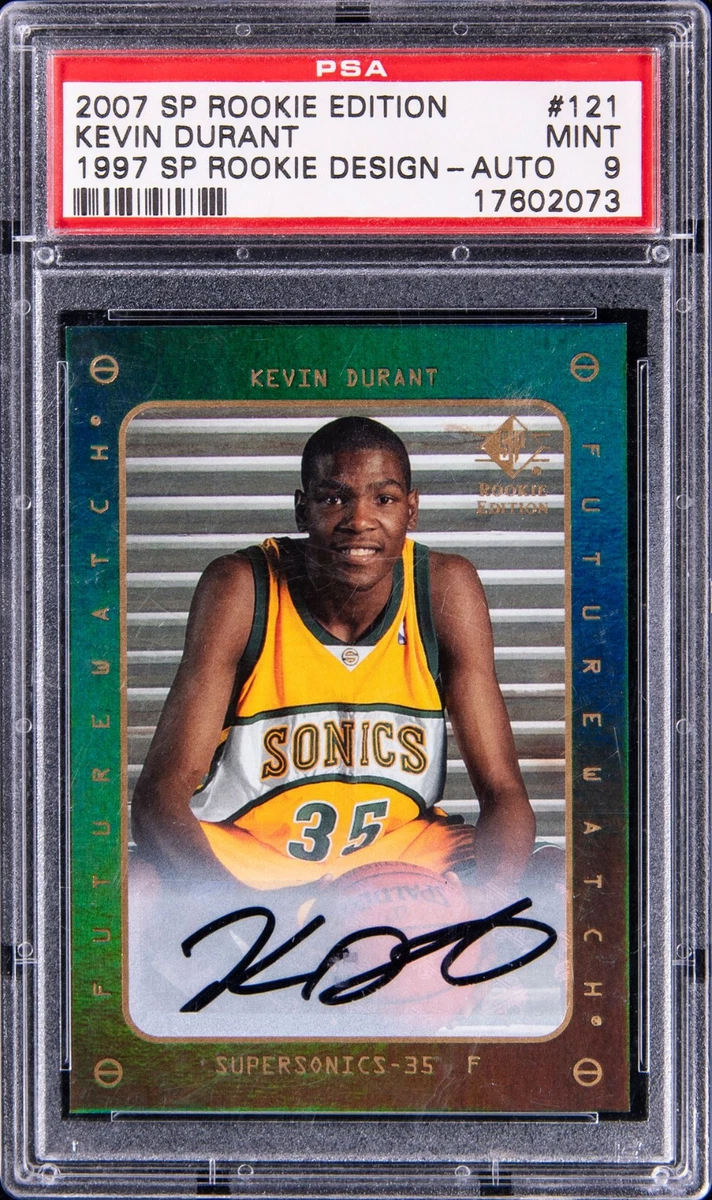 Upper Deck Kevin Durant Basketball Original Autographed Sports