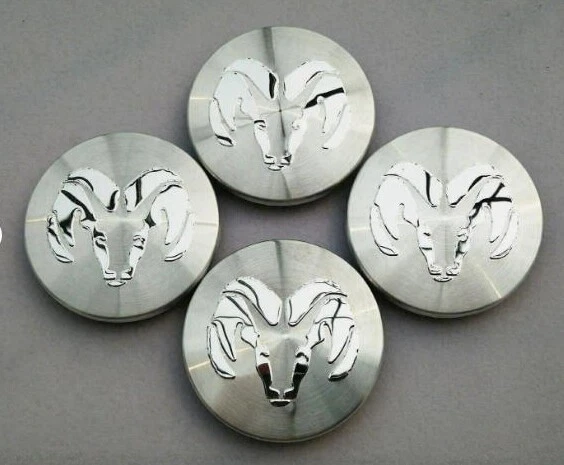 4PCS Aluminum Alloy Wheel Center Cap 63Mm For 1996 2004 Dodge Ram