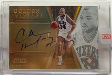 Charles Barkley 2019-20 Panini Opulence HOLO GOLD on-card Autograph Auto #d 2/10