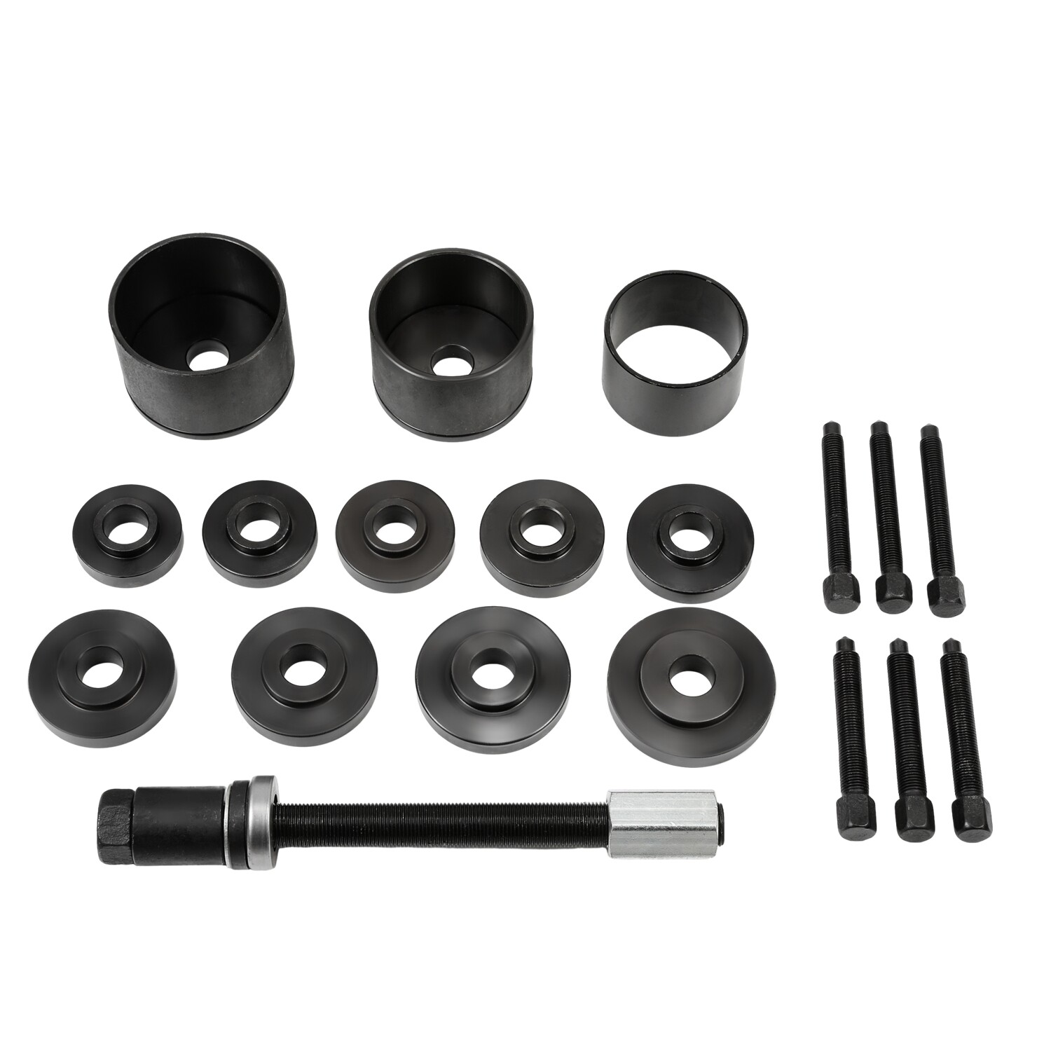 23 Front Wheel Drive Bearing Puller Press Tool Wheel Hub Removal Set eBay