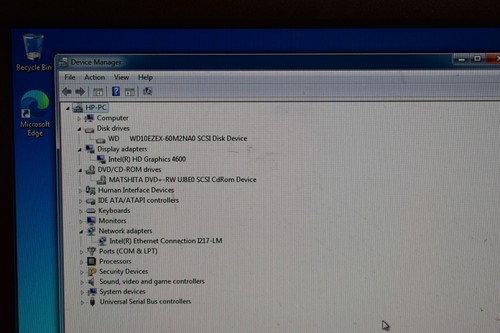 HP EliteDesk 800 G1 SFF Intel Quad Core i7-4770 4GB RAM 1TB HDD Windows 7 Pro 64 - Picture 4 of 12