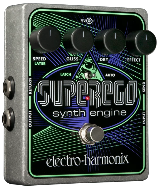 Nuevo Pedal Efecto Guitarra Electro-Harmonix EHX Superego Motor Sintetizador Polifónico Foto 2 de 2