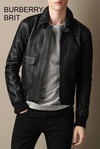 burberry brit leather jacket