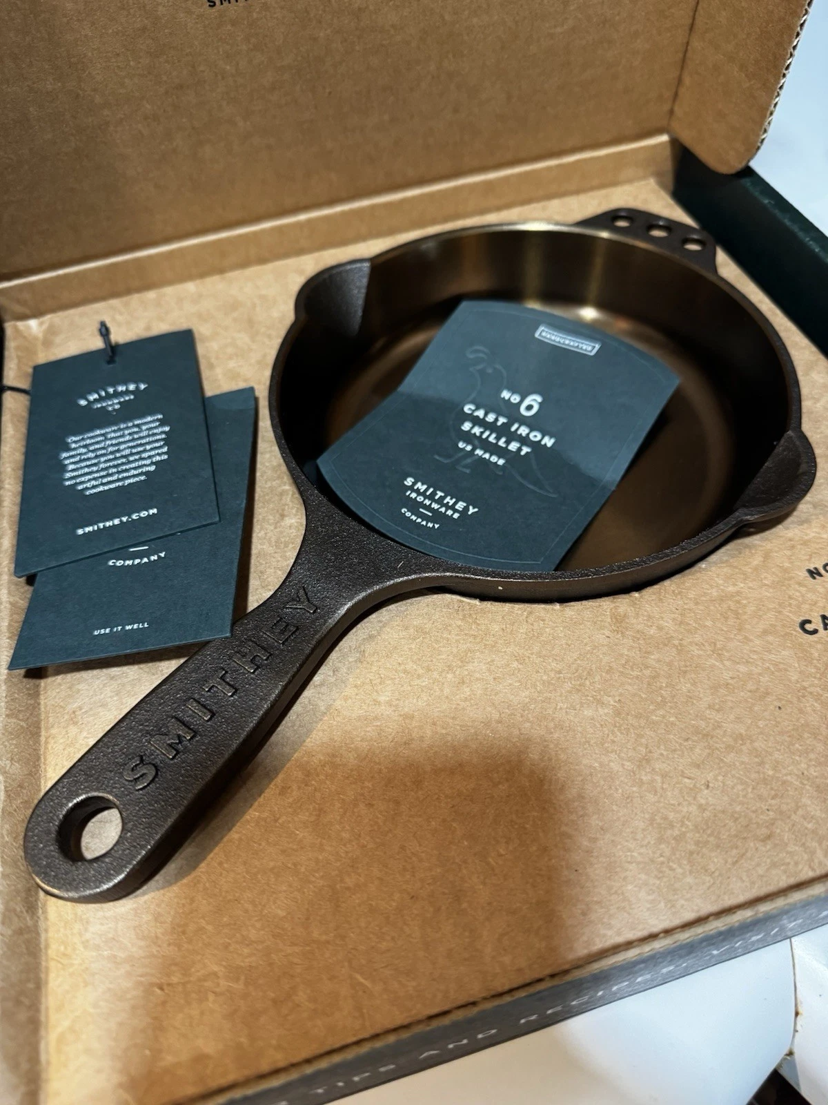 Smithey Cast Iron Skillet No 6
Opens in a new window or tab