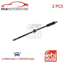 BREMSSCHLAUCH BREMSLEITUNG PAAR FEBI BILSTEIN 08368 2PCS P FÜR FORD ESCORT IV
