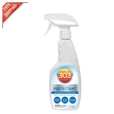 Matte Finish UV Protectant Spray for Leather & Fiberglass – 16 Fl. Oz., Safe Use