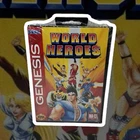 World Heroes (Sega Genesis, 1994) BRAND NEW FACTORY SEALED (RATTLE INSIDE)
