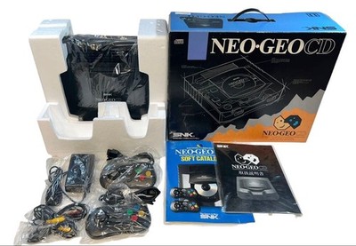 Neo Geo CD Console Tested Working Manual Sealed Clean Rare Japan System