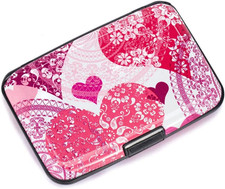Mini RFID Aluminum Wallet Credit Cards Holder Business Card Case Metal ID Case f