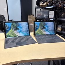 Lot of 2 Microsft Surface Pro 4 Intel Core i5...