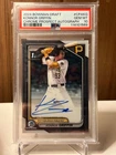 2024 BOWMAN DRAFT CHROME 1ST PROSPECT AUTO KONNOR GRIFFIN PSA 10