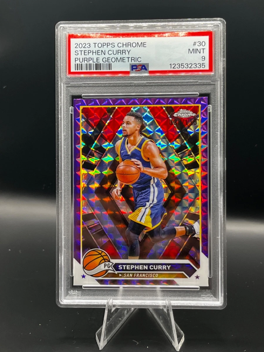 Stephen Curry Professional Sports Authenticator (PSA) Basketball