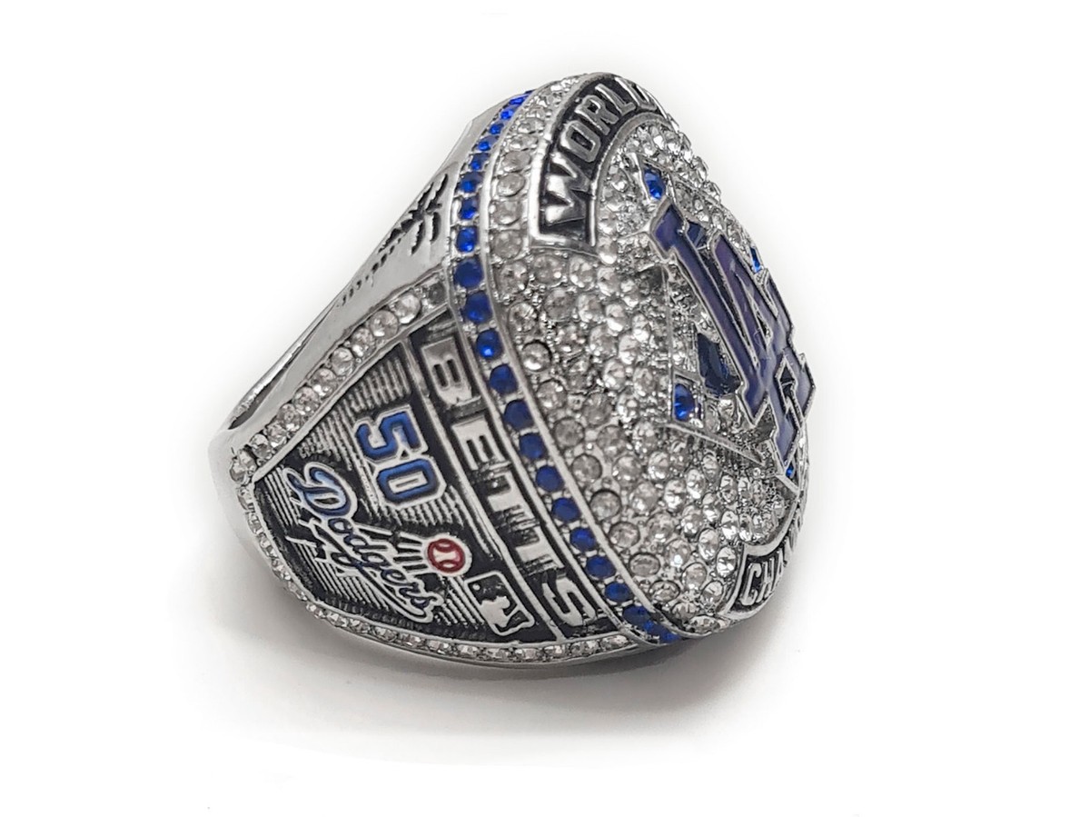 2025 LA Dodgers World Series Ring - BETTS #50 - Fan Gift - MLB