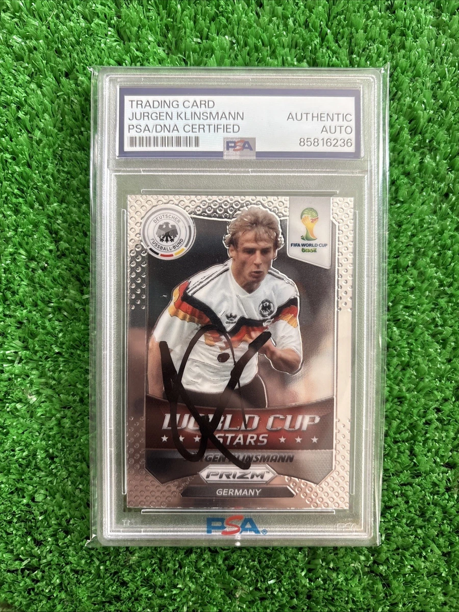 Jurgen Klinsmann Soccer Sports Trading Cards & Accessories