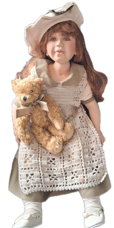 Carla" Porcelain Collectible Juvenile Doll – BERDINE CREEDY
