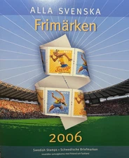 2006 Swedish Official Postage Stamp Year Set, Complete, MNH, original package
