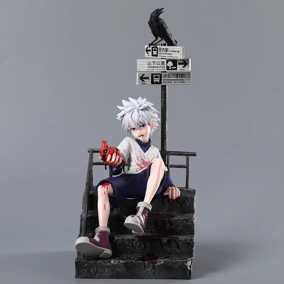 Figurine Kirua Hunter x Hunter de 33cm en PVC pour collectionneur