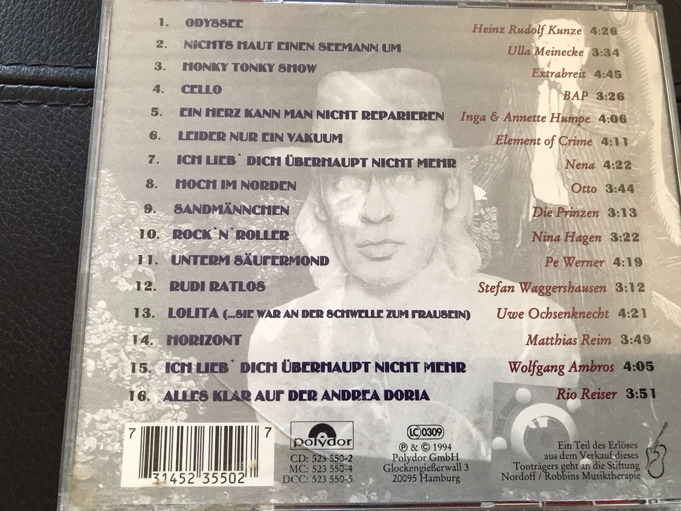 HUT  AB !    Hommage An   UDO  LINDENBERG  ,      CD   1994  ,      POP  ,  ROCK - Bild 3 von 3