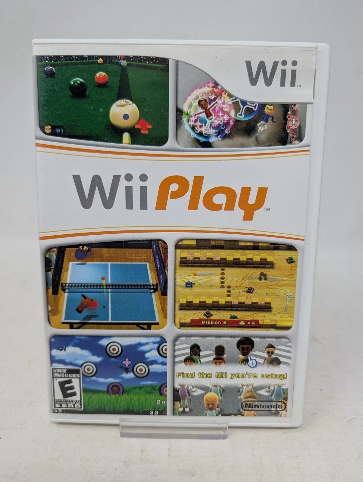 WII PLAY - Nintendo Wii, CIB, Case + Disc