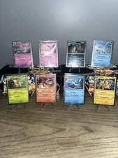 Prismatic Evolutions 8 Cosmos Holos - Costco Mini Tin Promos Full Set Of 8