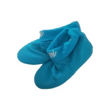 Vintage Nos Dearfoams Teal Small Sz 5-6 Womens Slippers