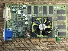 NVIDIA GeFORCE FX5200 0U0842 128MB AGP DVI Video Graphic Card Apple PowerMac
