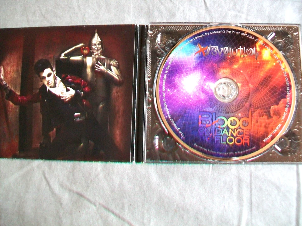 Evolution by Blood on the Dance Floor (CD, 2012, Dark Fantasy Records) - Image 4 of 4