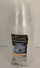 25 Disposable Plastic Bomb Party Shot Glasses Cups NEW Clear