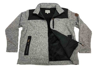 gefütterte Strick-Fleece-Jacke in Übergröße von Blue Wave BW 1104