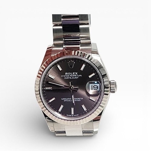 Rolex Midsize Datejust 31 mm Slate Grey Dial Oyster Automatic Watch 278274