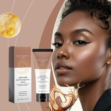 Lightweight Bronzing Body Lotion Natural Sunless Deep Dark Self Tanning Cream