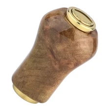 GOMEXUS Wood Power Knob for Shimano Stella Vanquish Daiwa Exist Tatula TW 22mm