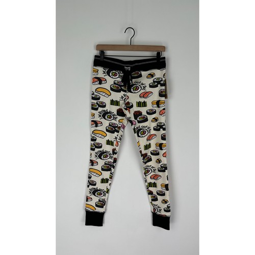 Lazy One I Just Rolled Out of Bed Womens Sushi Pajama Lounge Set Size XS New - Picture 7 of 15